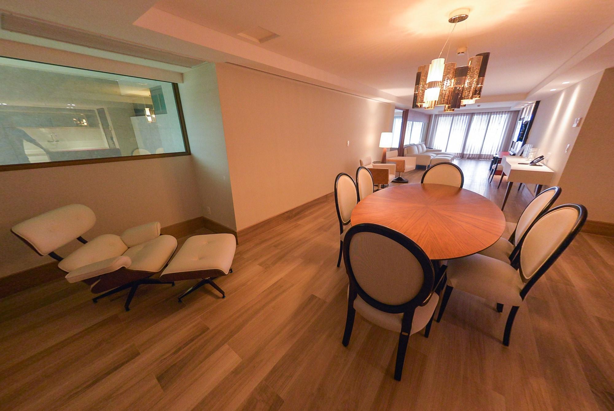 Vogal Luxury Beach Hotel & Spa Natal Exterior foto A dining room