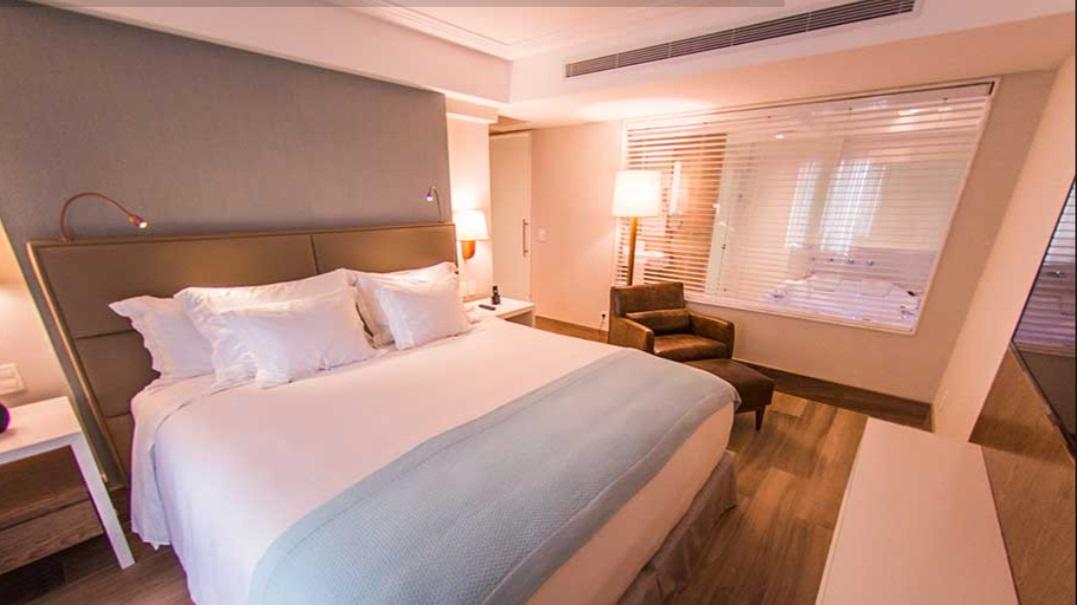 Vogal Luxury Beach Hotel & Spa Natal Exterior foto A bedroom at the hotel
