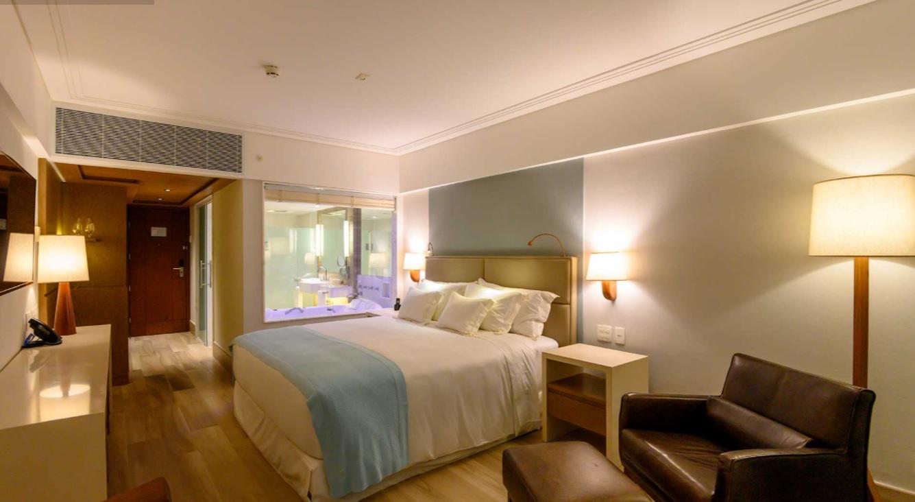 Vogal Luxury Beach Hotel & Spa Natal Exterior foto A room at the hotel