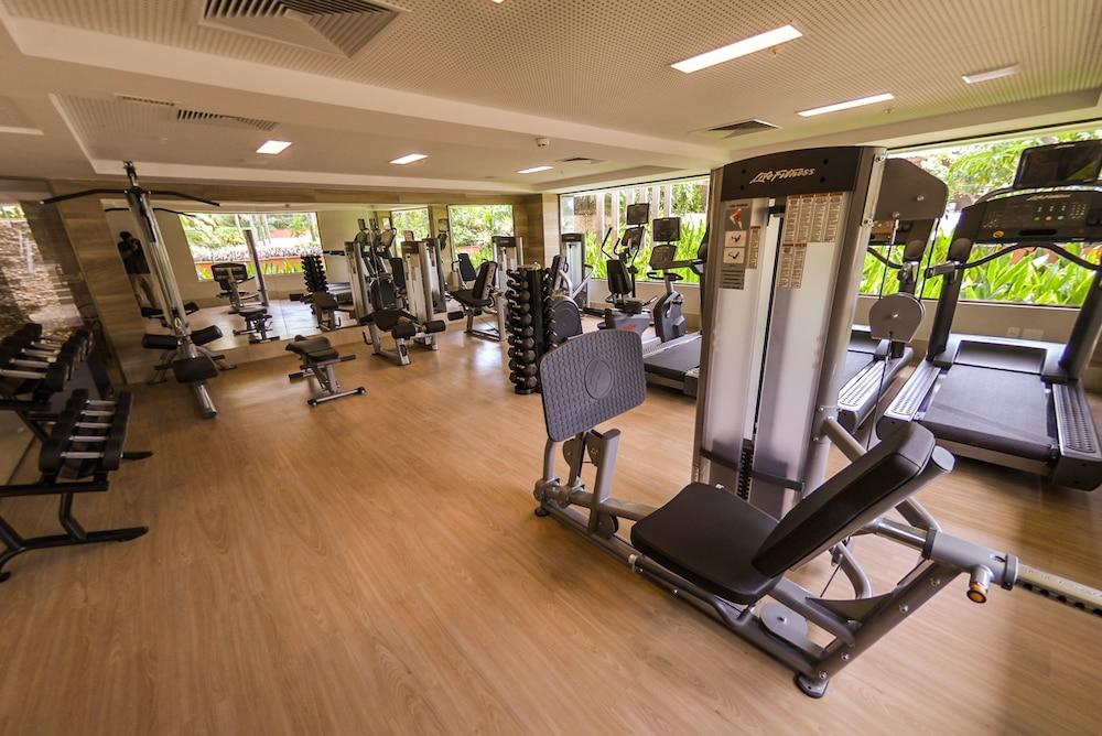 Vogal Luxury Beach Hotel & Spa Natal Exterior foto A gym at a resort