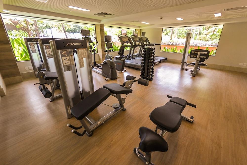 Vogal Luxury Beach Hotel & Spa Natal Exterior foto A gym at a hotel